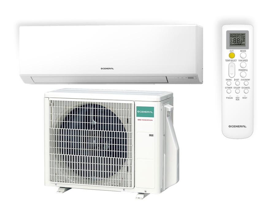 invertoren-klimatik-stenen-General-Fujitsu-KLTA-OU Инверторен климатик Fujitsu General Eco ASHH09KLTA/ AOHH09KLTA - Image 1